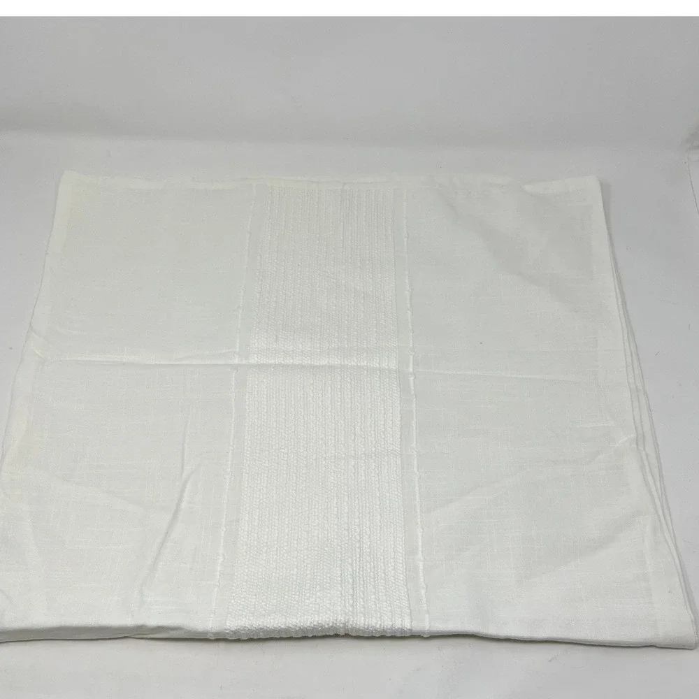 Hearth & Hand with Magnolia King Pillowcase Set White Textured Dobby Stripe 2pc